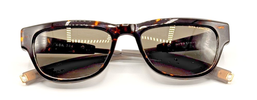 Dita Lancier Sunglasses LSA-704 DLS704-A-03 Tortoise Green Air Lens 55-19-146